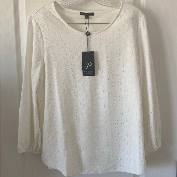 Adrianna Papell Tops - NEW Adrianna Papell Women 3/4 Sleeve Top Blouse